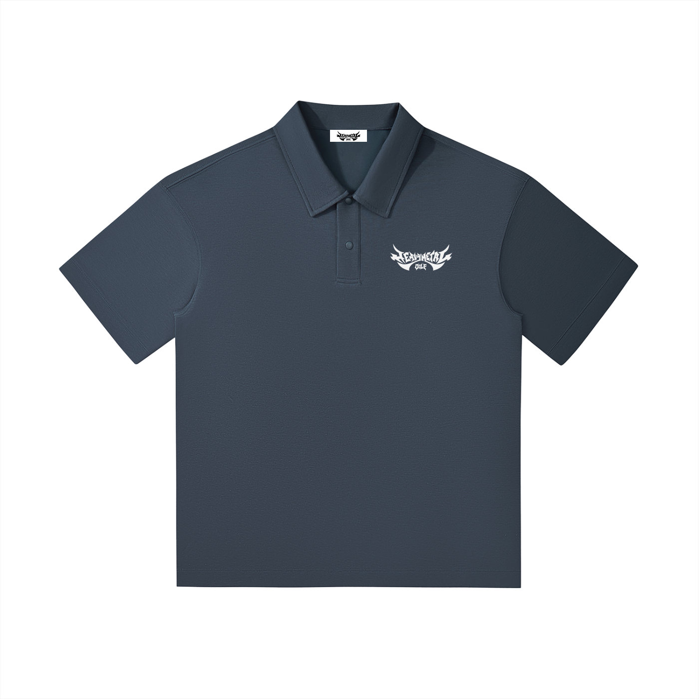 Drop Shoulder Short-Sleeve Polo