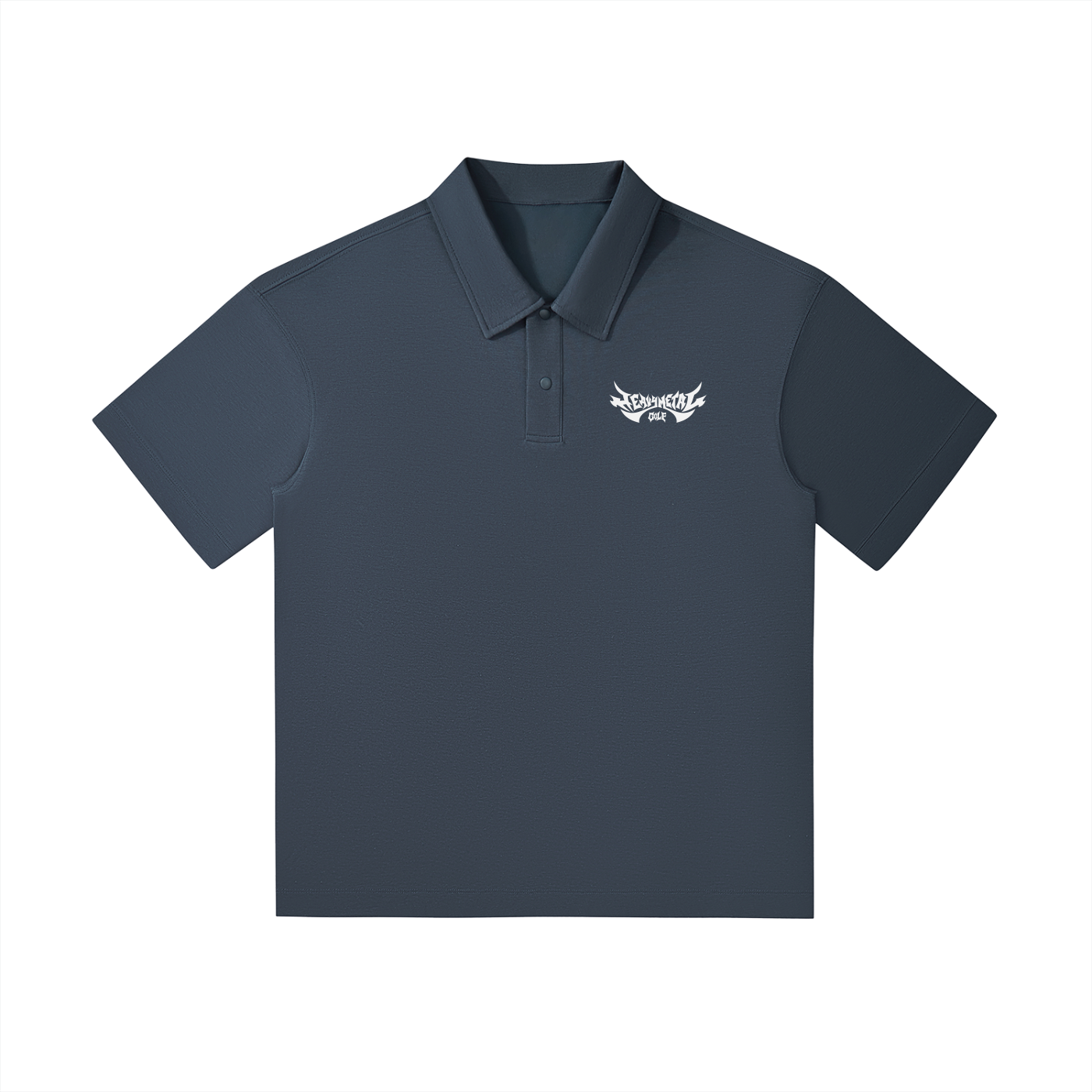 Drop Shoulder Short-Sleeve Polo