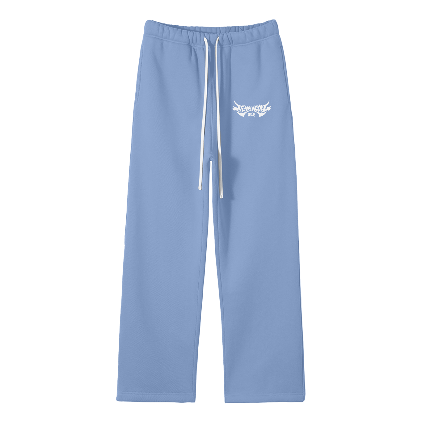 Unisex Solid Color Fleece Straight Leg Pants