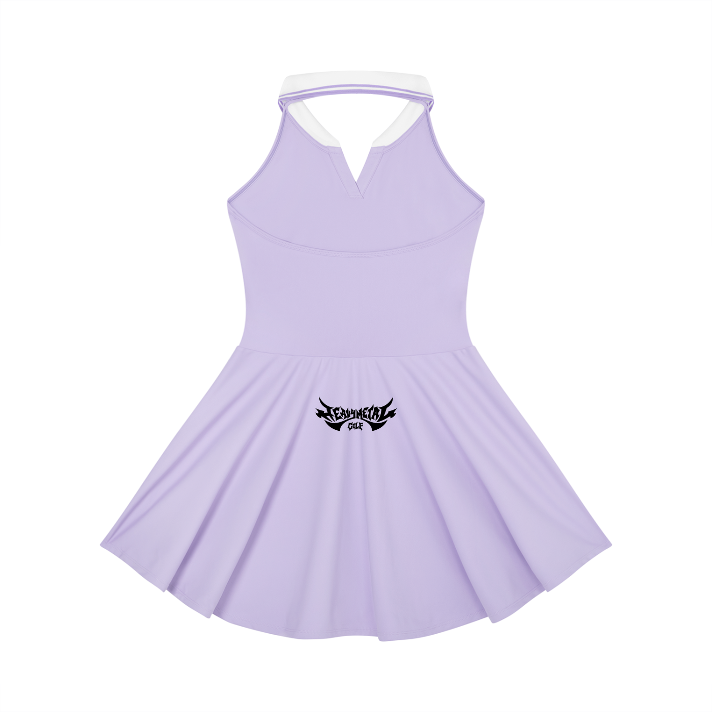 HMG Collared Halter Dress – Heavy Metal Golf