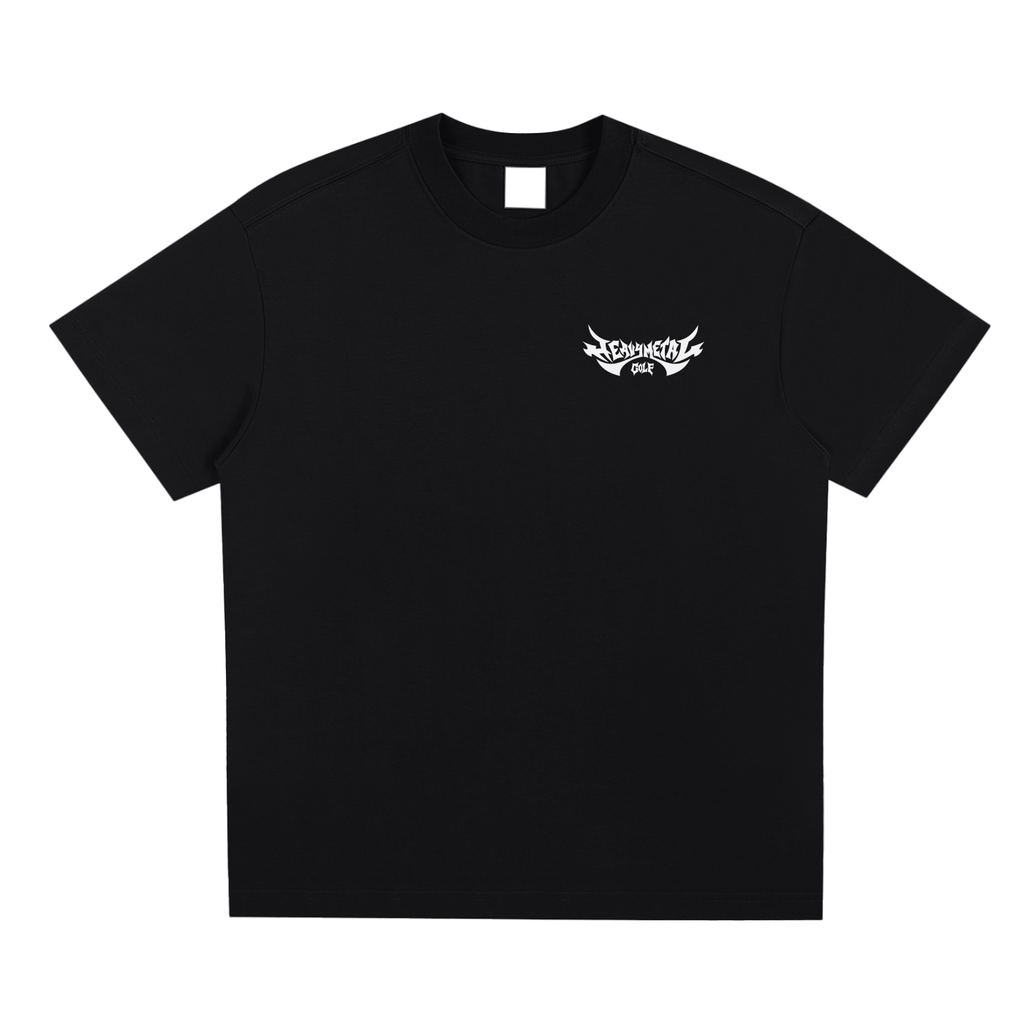 Classic Heavy Metal Small Logo Tee