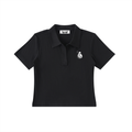 Bodycon Short Sleeve Polo Shirt